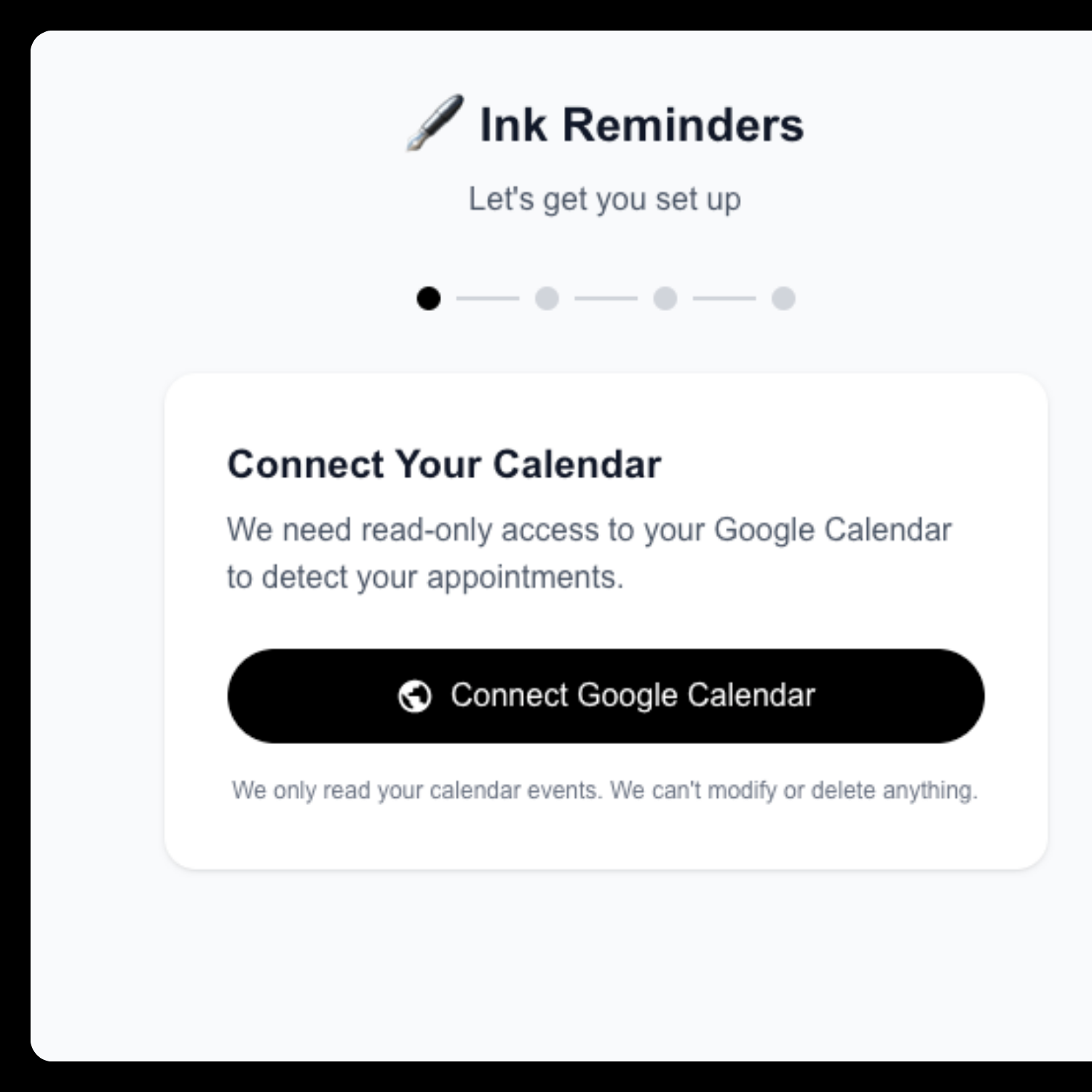 Connect your calendar